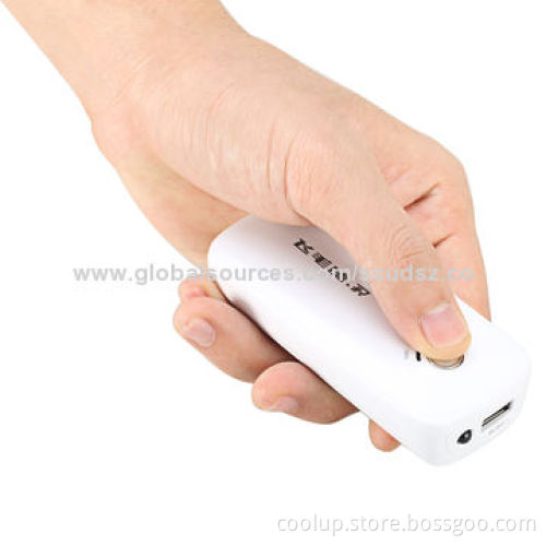 5,200mAh Small Size Charger for iPhone, 5V/1,000mAh Input, Sized 74.6x54.9x23.9mm